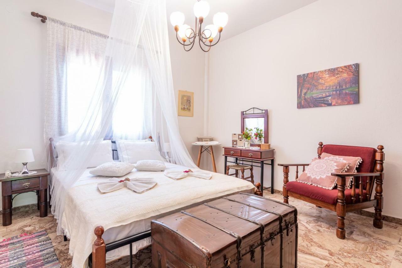 Elias Maro House Villa Avdou Bagian luar foto