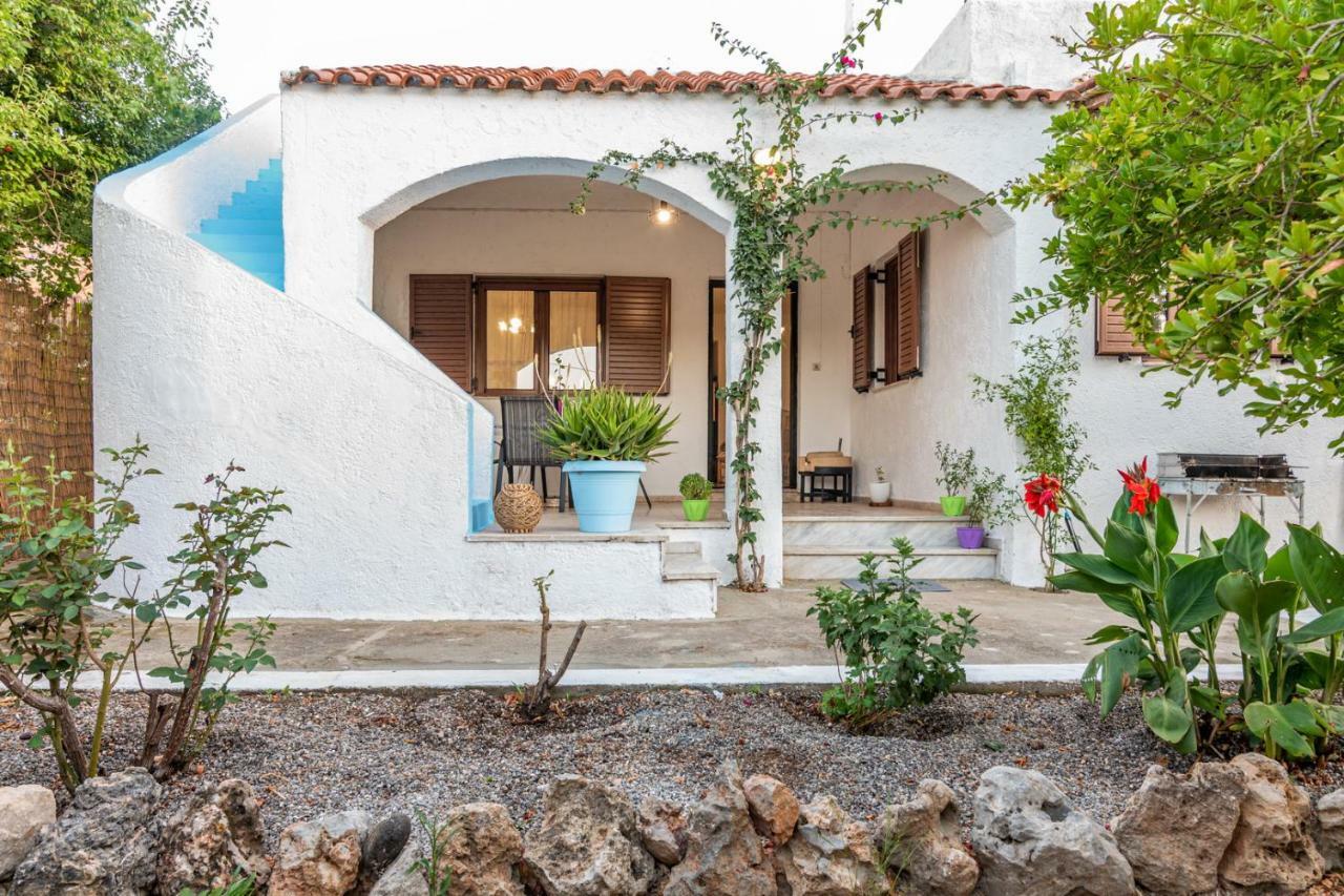 Elias Maro House Villa Avdou Bagian luar foto